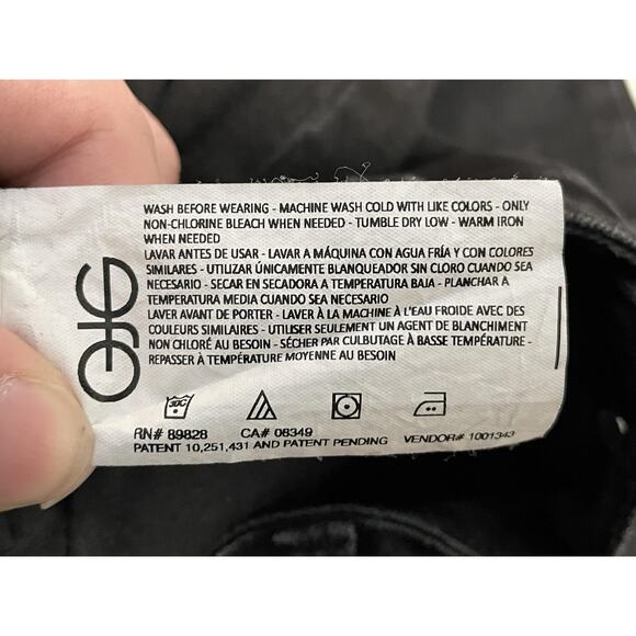 Gloria Vanderbilt Amanda Slim Jeans Womens 6 Black Average Slim Fit Stretch - Picture 13 of 14